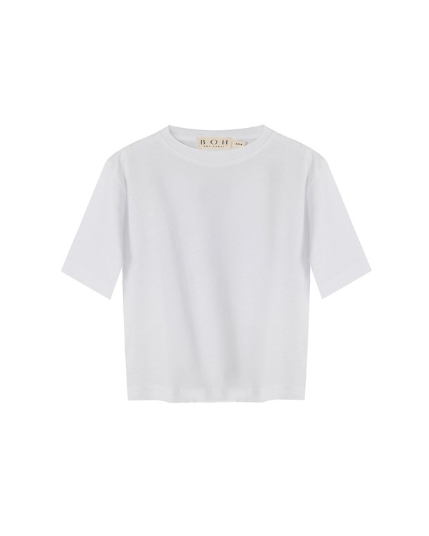 Boh The Label - Beyaz Uzun Kollu Boh T-Shirt