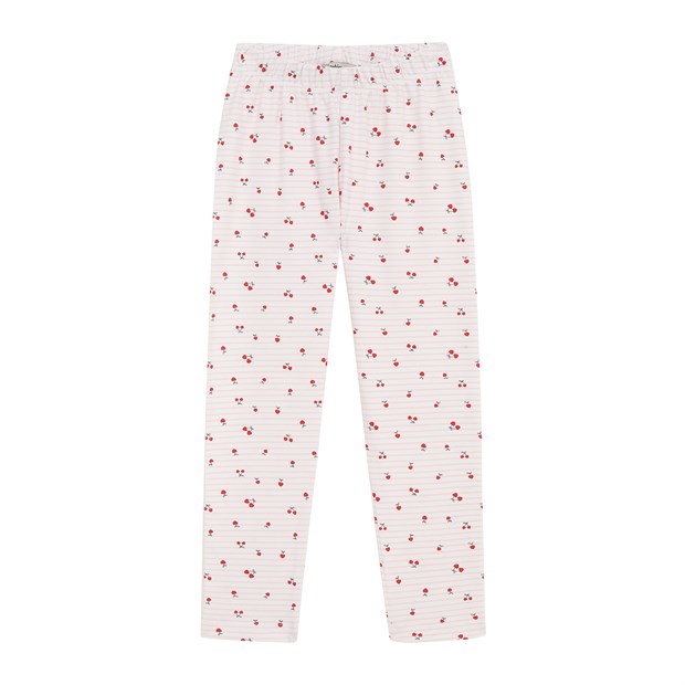 Cherry Delight Print Kısa Kollu Pijama Takımı