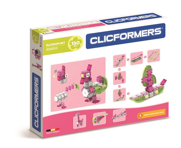 Clicformers - Blossom Set - 150 pcs