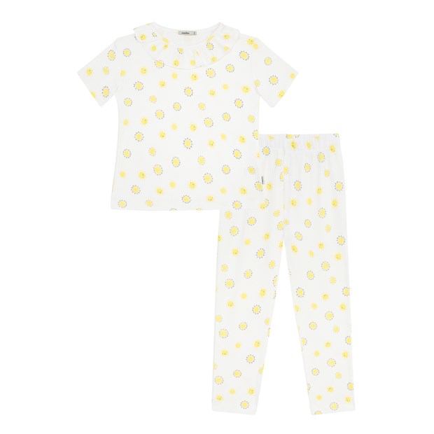 Hello Sunshine Print Kısa Kollu Pijama Takımı