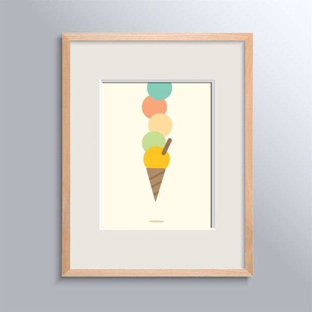 Ice Cream Land Poster No 4