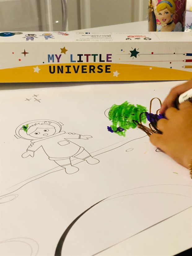 Little Maker - My Little Universe Coloring Roll