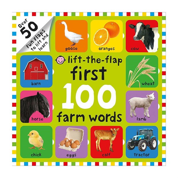 Priddy Books First 100 Lift The Flap Farm Words