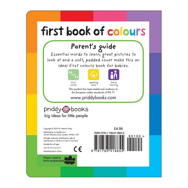 Priddy Books First Book of Colours