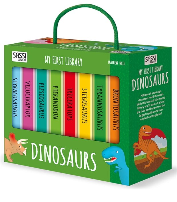 Sassi Junior İlk Kitap Setim - My First Library - Dinosaurs