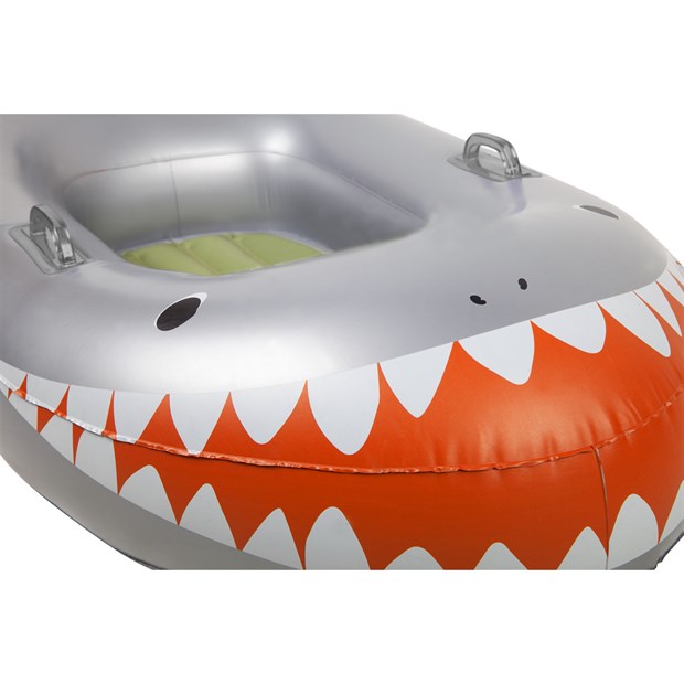 Speed Boat Float Shark Attack - Silver