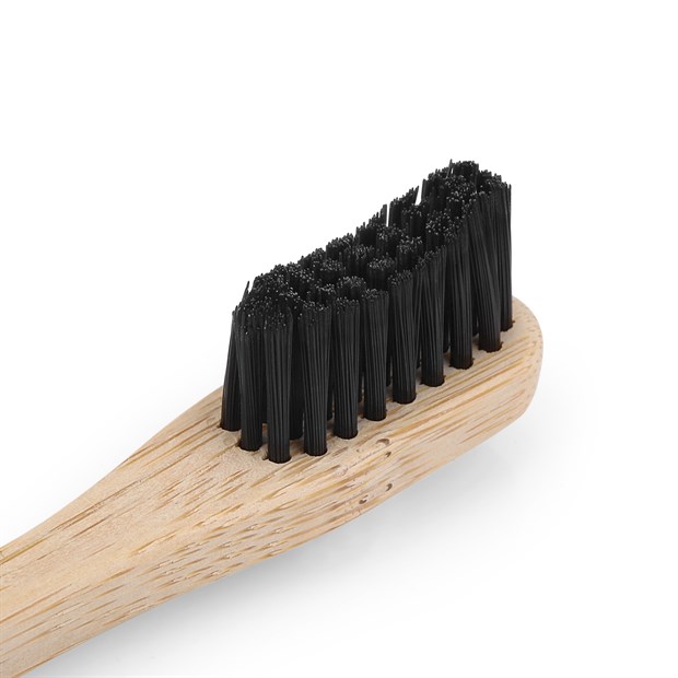 T-Brush Bambu Diş Fırçası - Koyu Gri 