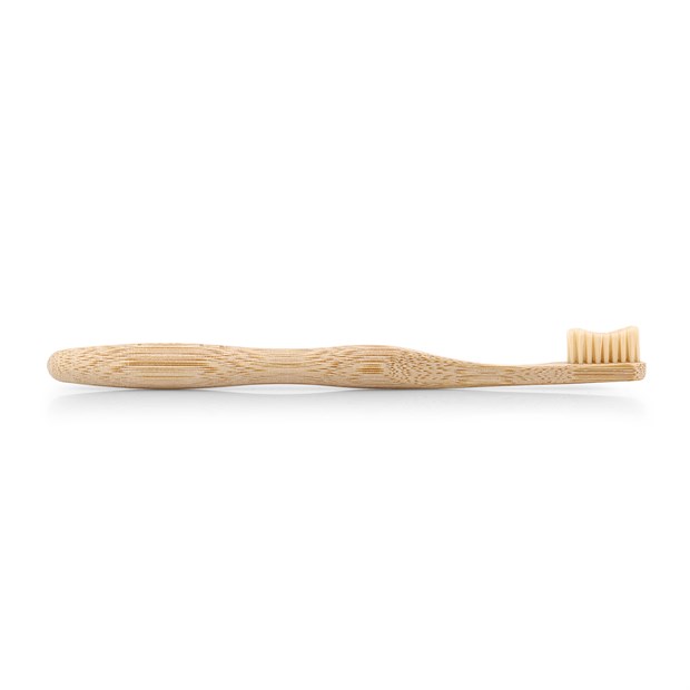 T-Brush Bambu Diş Fırçası - Krem Renk