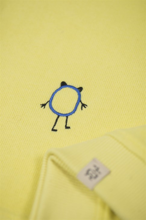 Beetle Beez - Jumping Shapes Sweatshirt Yellow