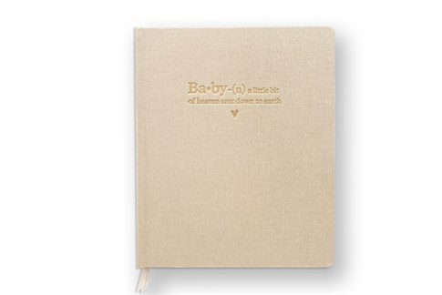 CHAPTERS BABY BOOK - LINEN