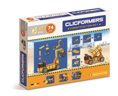 Clicformers - Construction Set - 74 pcs