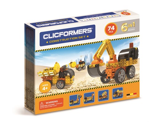 Clicformers - Construction Set - 74 pcs