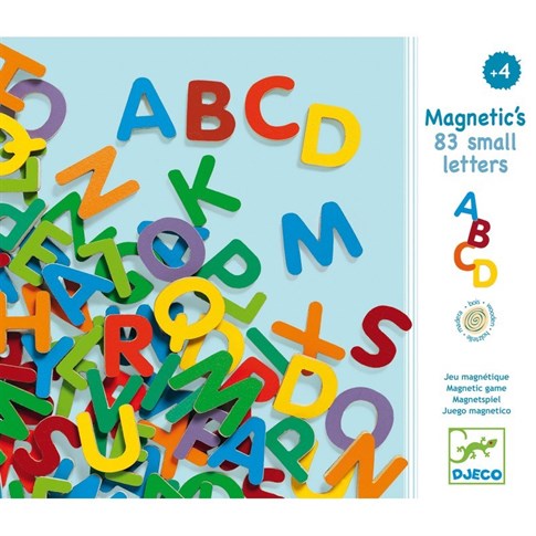 Djeco Mıknatıslı Oyunlar 83 Small Magnetic Letters