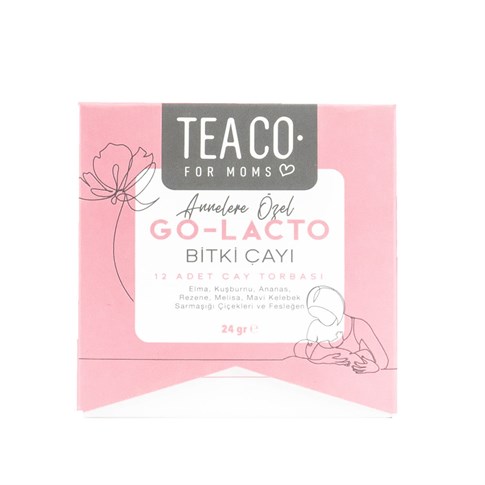 GO-LACTO - Annelere Özel Bitki Çayı - Müslin Çay Torbası Kutusu