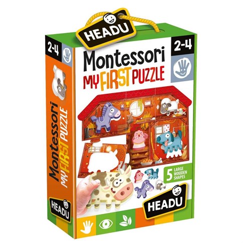 Headu Montessori First Puzzle The Farm