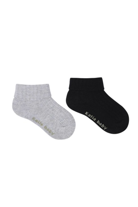 KATIA & BONY Dream Çocuk Çorap - Gümüş / Siyah