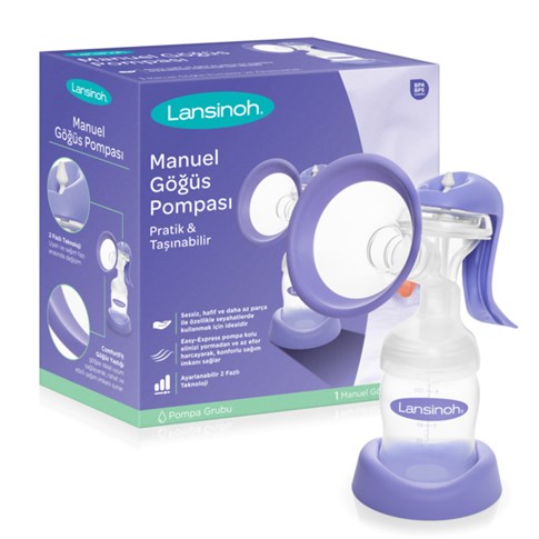 LANSINOH Silikon Anne Sütü Toplayıcı / Silikon Göğüs Pompası