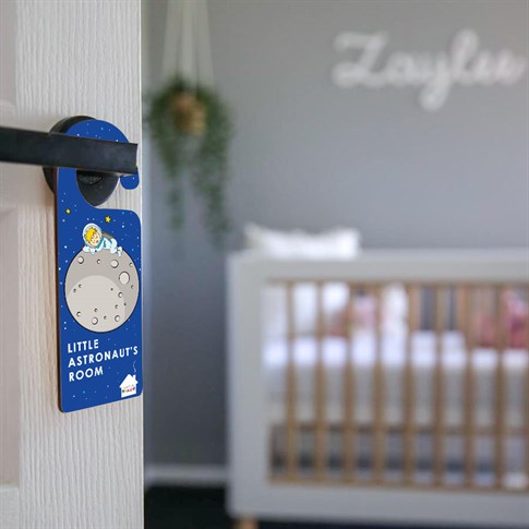 Little Maker - Little Astronaut's Room Door Hanger