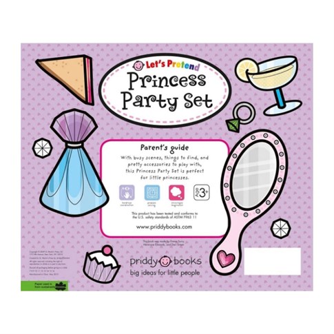 Priddy Books Let's Pretend Princess Party Set