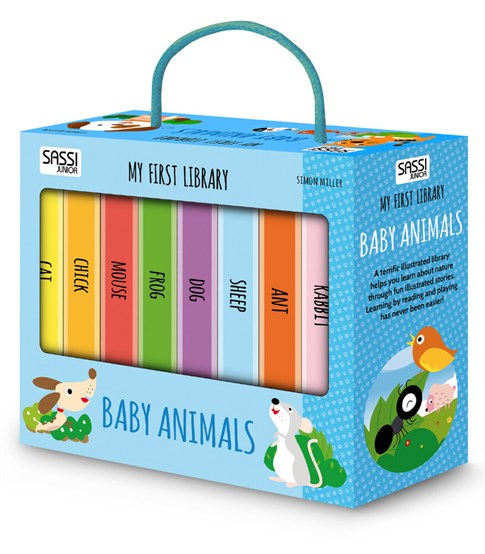 Sassi Junior İlk Kitap Setim - My First Library - Baby Animals