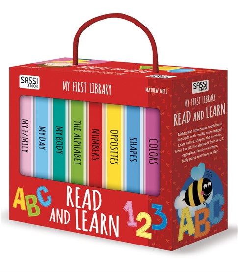Sassi Junior İlk Kitap Setim - My First Library - Read and Learn