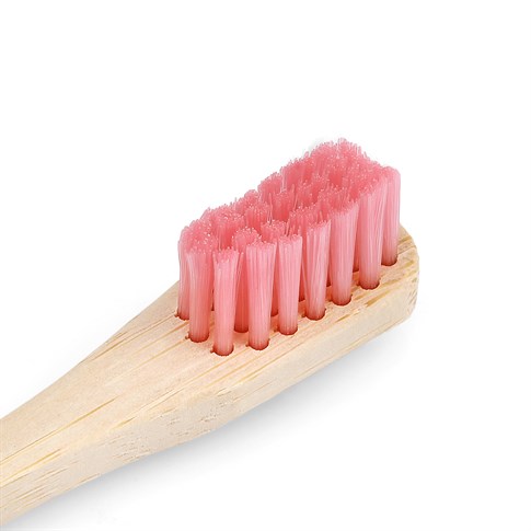 T-Brush Bambu Çocuk Diş Fırçası Pembe