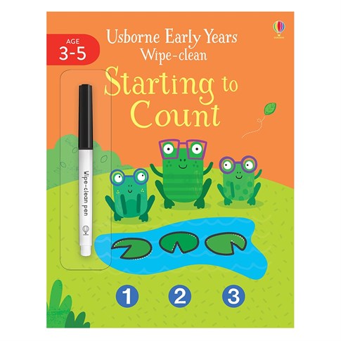 Usborne Early Years Wipe Clean Starting To Count